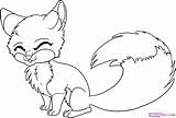 Coloring Pages Baby Fox Foxes Color Getdrawings sketch template
