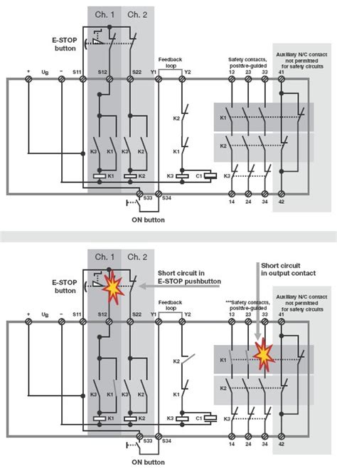 pilz pnoz  safety relay wiring diagram