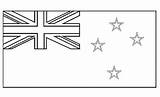 Zealand Flags Nz Colouring Printable Activities Pages Newzealand Kidspot Activity Kids sketch template