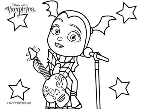 vampirina coloring pages  coloring page coloring pages disney
