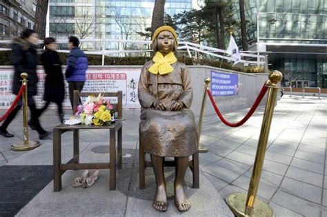 japan and korea have long disputed ‘comfort women wsj