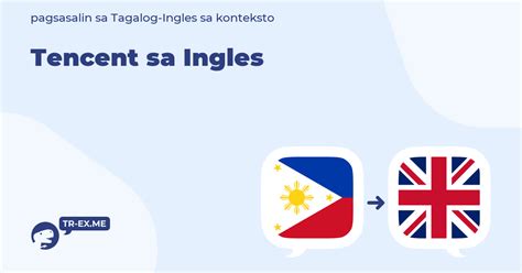 tencent meaning  english filipino  english translation