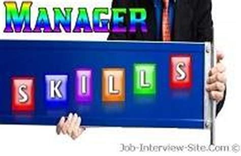 manager skills list  skills qualities strengths  competencies