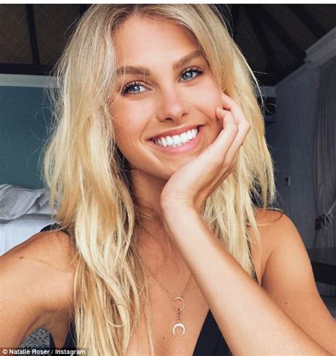 Natalie Roser Strips Down To Lingerie And Has A Naked Bath Daily Mail