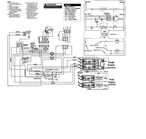 wiring diagram  intertherm electric furnace