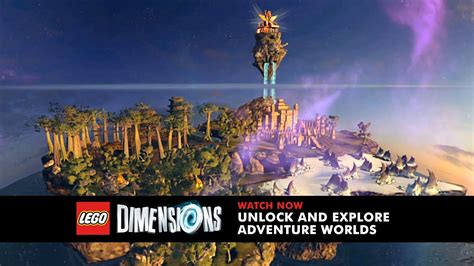 lego dimensions adventure worlds trailer youtube