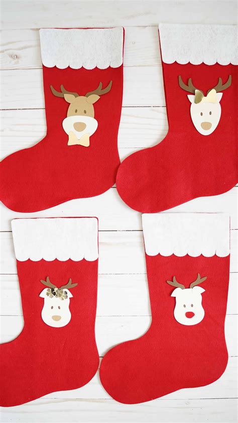 printable template christmas stocking pattern