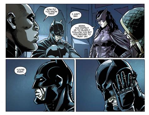 batman reveals his secret identity to his team comicnewbies