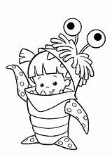 Inc Monsters Coloring Pages Characters Getcolorings Printable Colorin Color sketch template