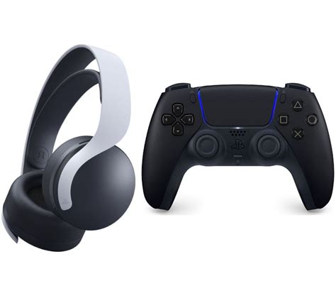 Playstation Dualsense Controller And Pulse 3d Wireless Ps5 Headset Bundle