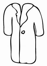Clipart Coat Coloring Clipartbest sketch template