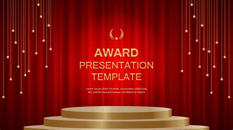 awards ceremony powerpoint template