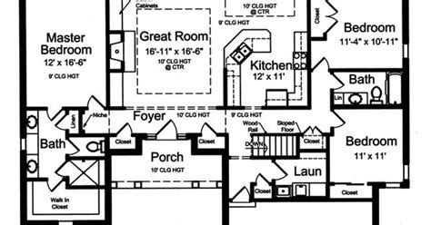 open ranch style floor plans ranch house plan  floor   house plans