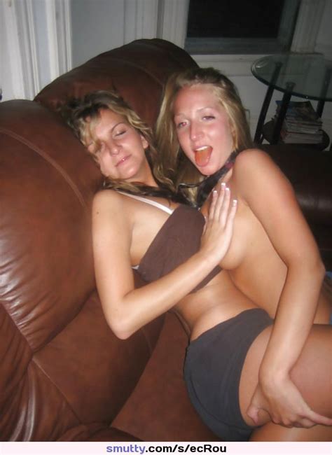 lesbian teen amateur hot drunk sideboob tits topless