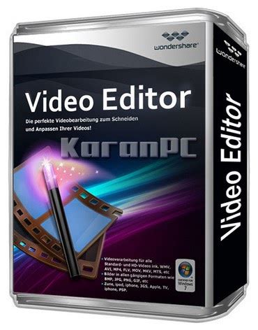 information wondershare video editor  crack