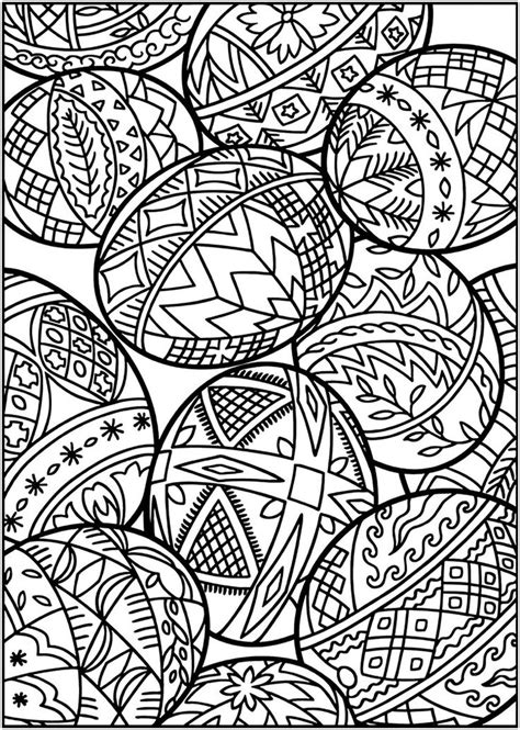 printable easter egg coloring pages  coloringfoldercom