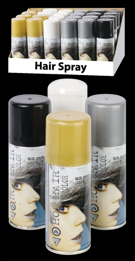 color hair spray makeup halloween coloured hair spray makeup