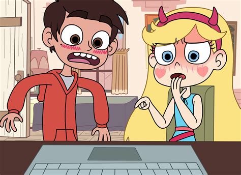 Star And Marco Seeing Starco Pictures In Shock By Deaf