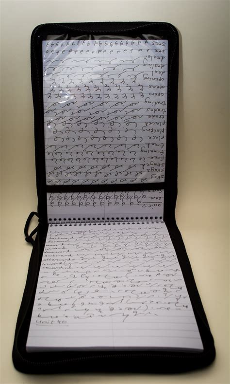 steno pad holders  tactical notebook covers gregg shorthand