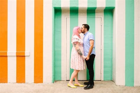 colorful vibrant nyc engagement with rachel mae smith