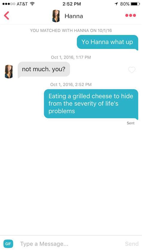 funny guy busts out successful pickup lines on tinder fun