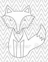Coloring Pages Chevron Getdrawings sketch template