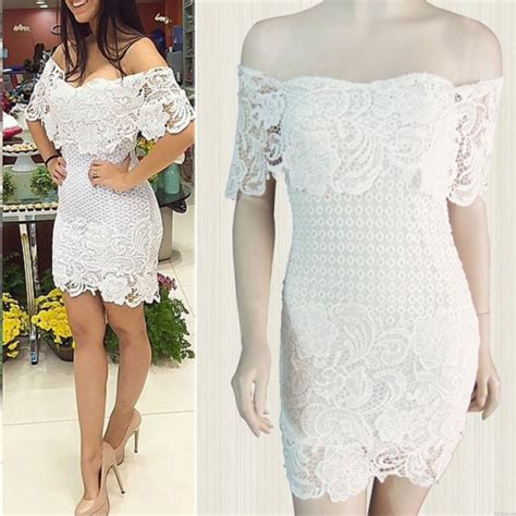 elegant perspective floral white lace dress fashion dresses