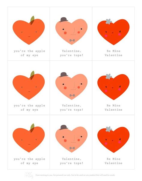 valentines day cards kids printable   valentines day  update