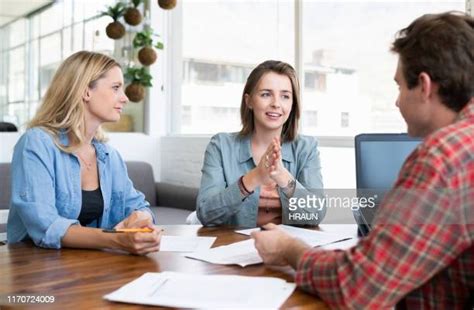 Couple Solving Problem Photos And Premium High Res Pictures Getty Images