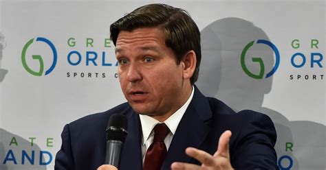 Governor Ron Desantis Orders Stay At Home In State Of Florida