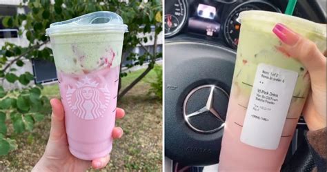 starbucks has a gorgeous new pink matcha drink that s