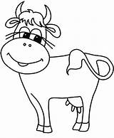 Cow Coloring Pages Long Milch Eyelash Cartoon Cows Tail Printable Waggle Color Kids Procoloring Kidsplaycolor Cute Print Netart Face Drawing sketch template