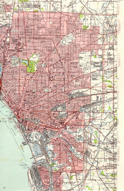 historic buffalo topographic maps research guides  university