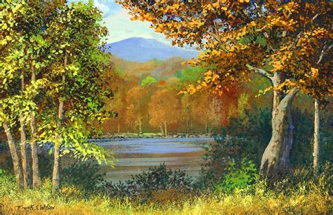 imagenes arte pinturas naturaleza paisajes pintados oleo obras de frank wilson