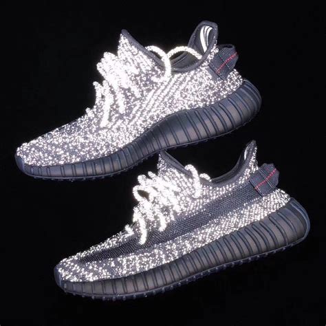 yeezy   black reflective  fake semashowcom