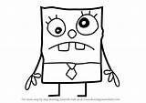 Spongebob Doodlebob Draw Squarepants Step Drawing Characters Drawings Cartoon Easy Character Drawingtutorials101 Tutorials Choose Board sketch template