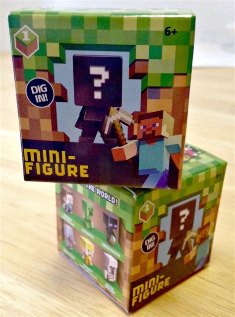 cracking  code   minecraft mini figures blind box