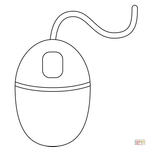 desenho de emoji de mouse de um botao  colorir desenhos