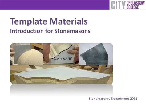 template materials