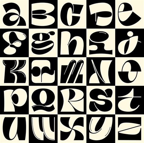 letters      shapes  sizes   black