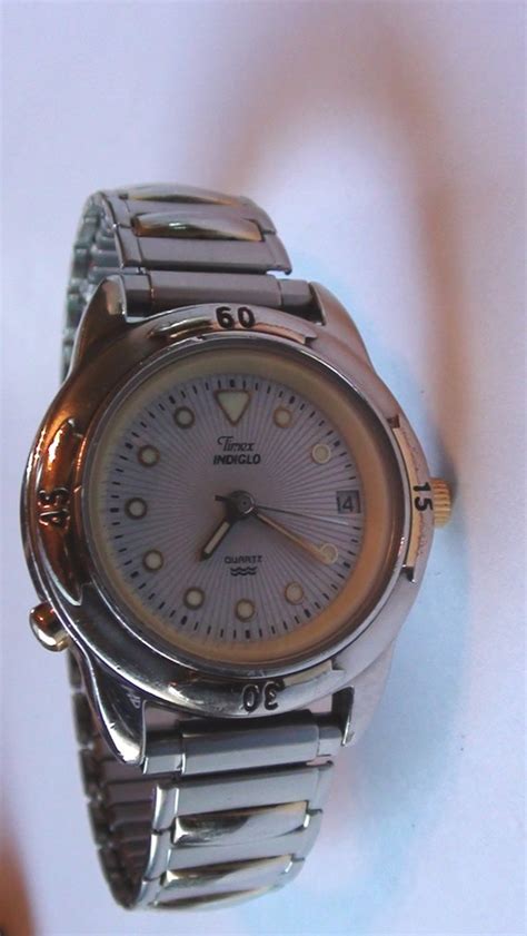 1990s Timex Indiglo Women Watch Vintage Wristwatch With