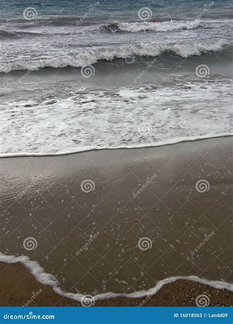 waves  foam stock image image  crash drop beach