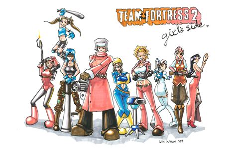 All Female Team Fortress 2