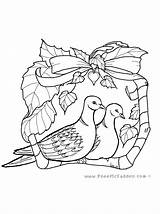 Dove Coloring Pages Getcolorings sketch template
