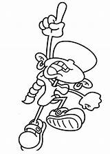 Numbuh Fighting sketch template