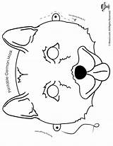 German Mask Dog Coloring Shepherd Printable Kids Pages Woo Jr Activities Masks Exclusive Woojr Entitlementtrap Choose Board Breeds Different sketch template