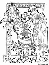 Fantasy Mystical Fantasie Myth Licorne Volwassenen Ausmalbild Tsgos Kleuren Meth Volt Replicating Starving sketch template