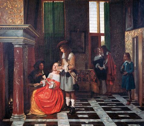 pieter de hooch baroque genre painter delft master dutch golden age britannica