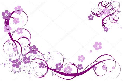 lilac pattern stock vector  mary