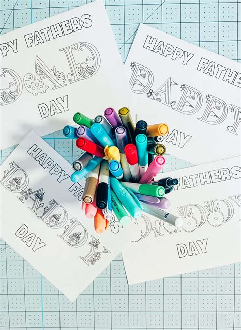 father  day  printable cards paper trail design father  day